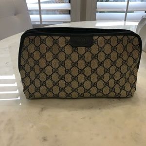Vintage Gucci toiletry make up bag